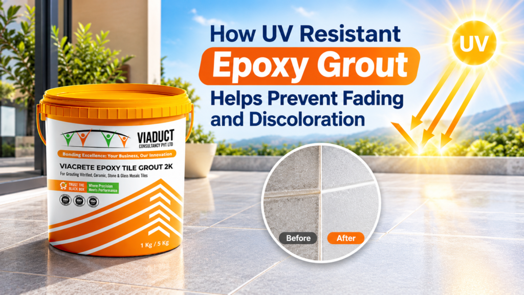 How UV Resistant Epoxy Grout Helps Prevent Fading and Discoloration 1 UV resistant epoxy grout