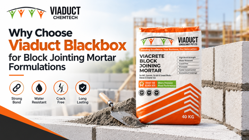 Why Choose Viaduct Blackbox for Block Jointing Mortar Formulations 1 Viaduct Blackbox for Block Jointing Mortar