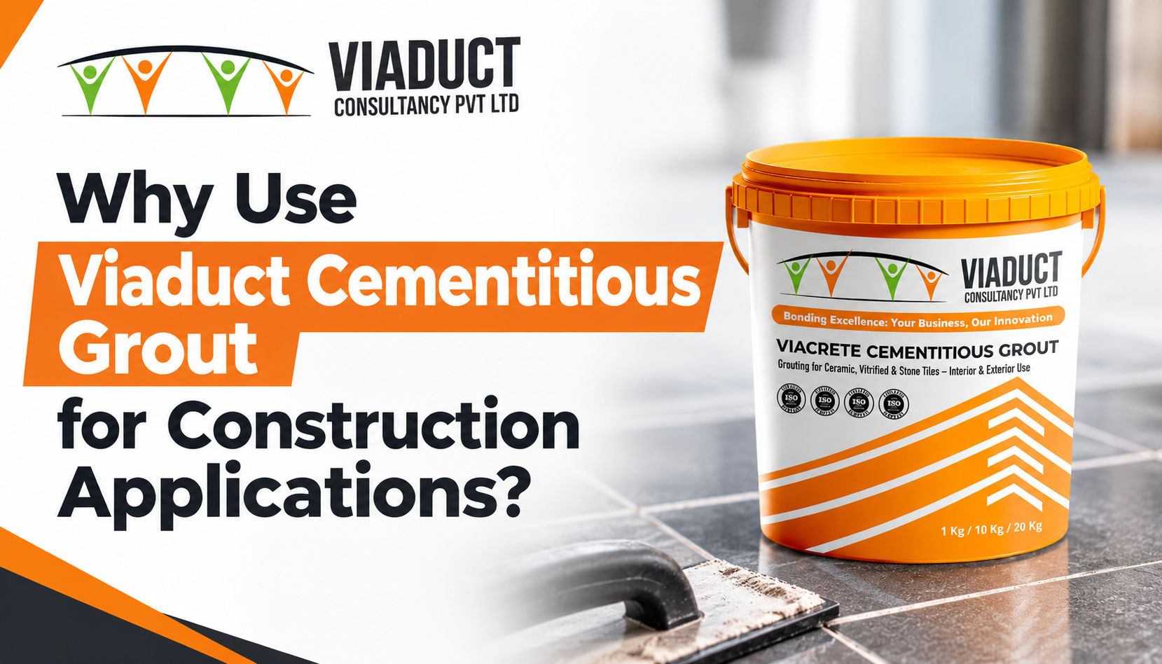 Viaduct Cementitious Tile Grout