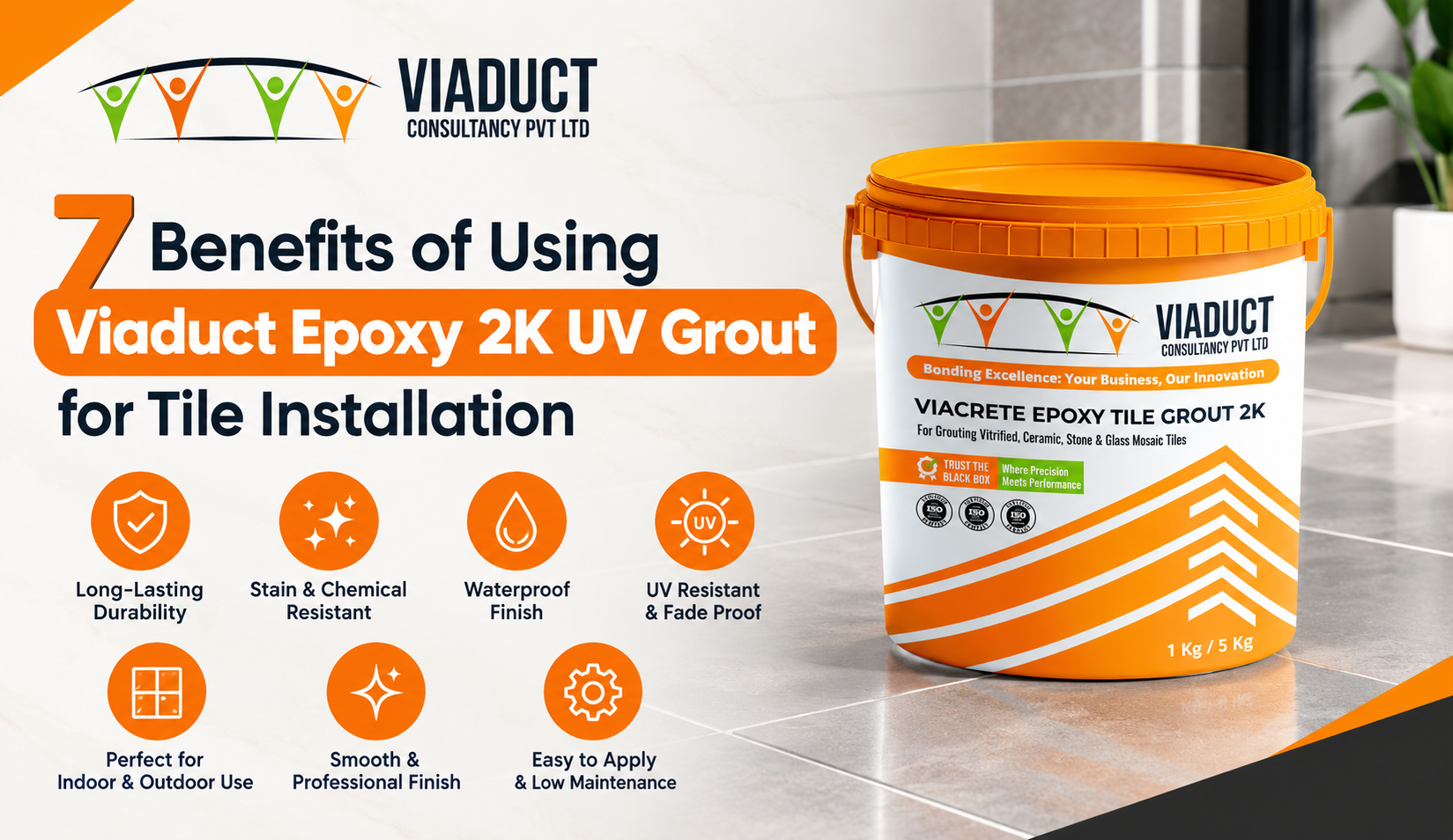 Epoxy 2K UV Grout